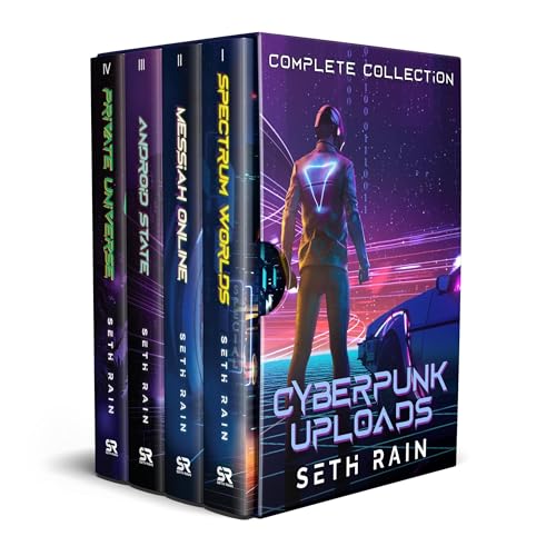 Cyberpunk Uploads Audiolibro Por Seth Rain arte de portada