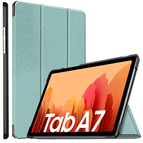 ELTD Coque Housse Étui pour Samsung Galaxy Tab A 10.4 2020, Smart Cover Housse Etui Cuir Coque avec Support pour Samsung Galaxy Tab A7 10.4 T500/T505/T507 Tablette, Vert
