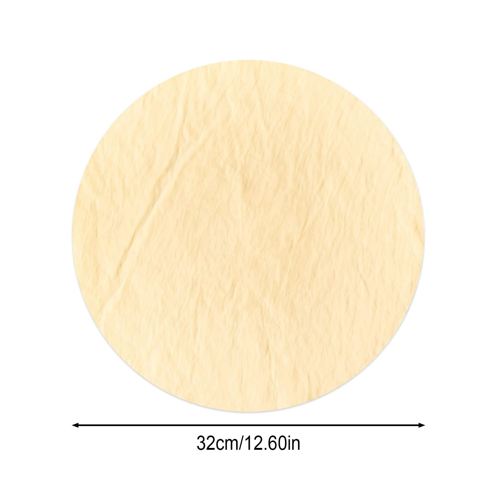 JOJOCY 4 PCS Round Clay Wheel Bats Pottery BatMate Ceramics Throwing Cloth 12 Inch Reusable Pottery Machine Mate Pottery Auxiliary Tool Clay Fixed