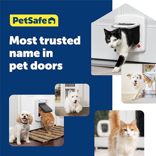 PetSafe Chatière Staywell Magnétique Blanc Série 400