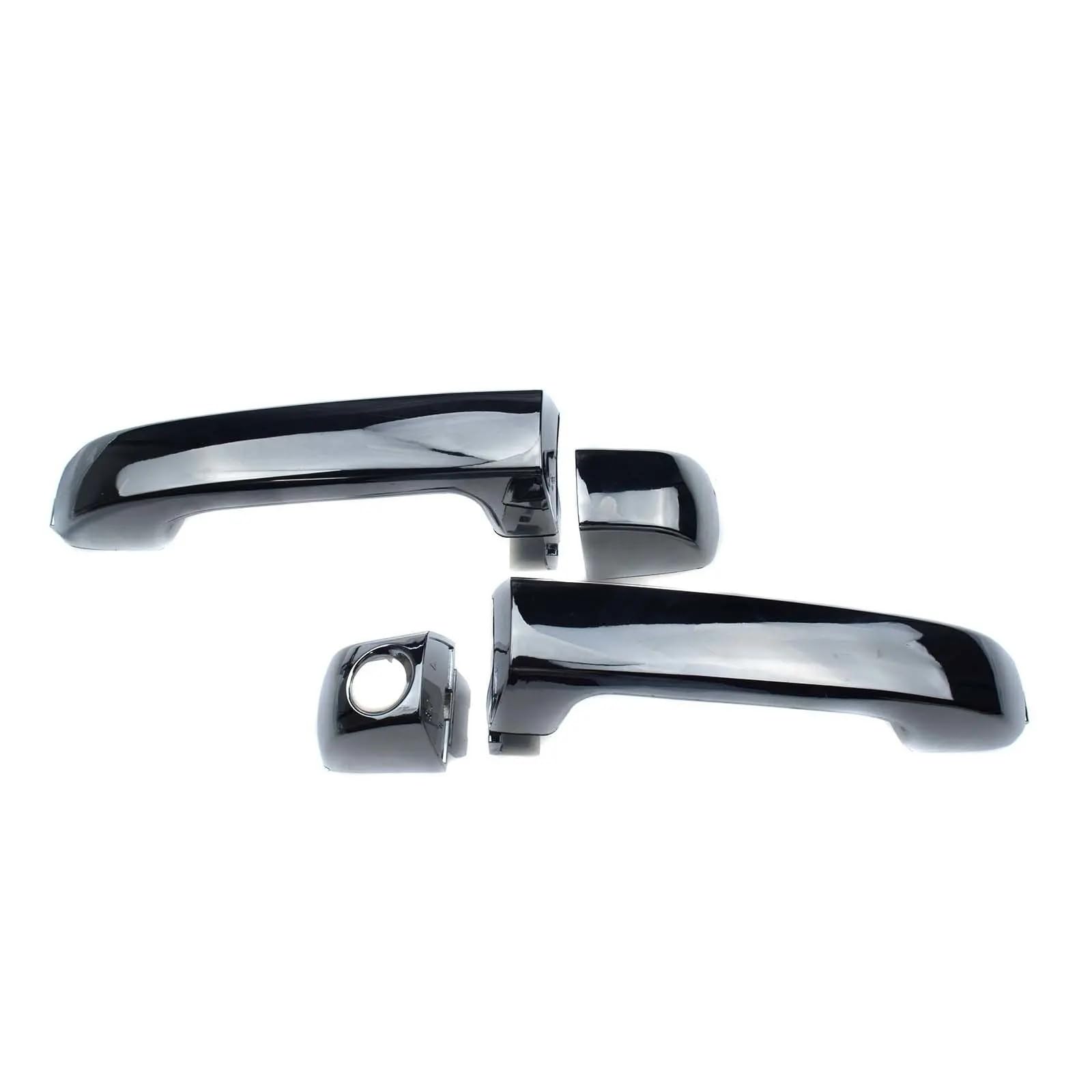 Kpuwers Exterior Door Handle Chrome Exterior Door Handle 826513J010 82651-3J010 82651-3J010 for Hyundai for Veracruz for Ix55 2007-2015 Handles Replacement(Front Side)