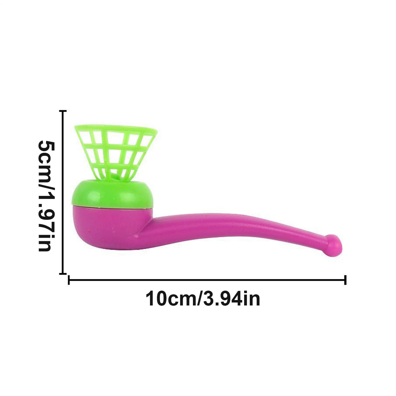 Genérico Jeu de soufflage de balles flottantes – Jouet éducatif avec Pipe de soufflage, Jeu d'équilibre de Boules flottantes | Engager Les compétences et Le contrôle des compétences