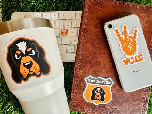 Image of Tennessee Vols Stickers Decals Gift Set UT Vols on Car Laptop Phone 14 Pcs
