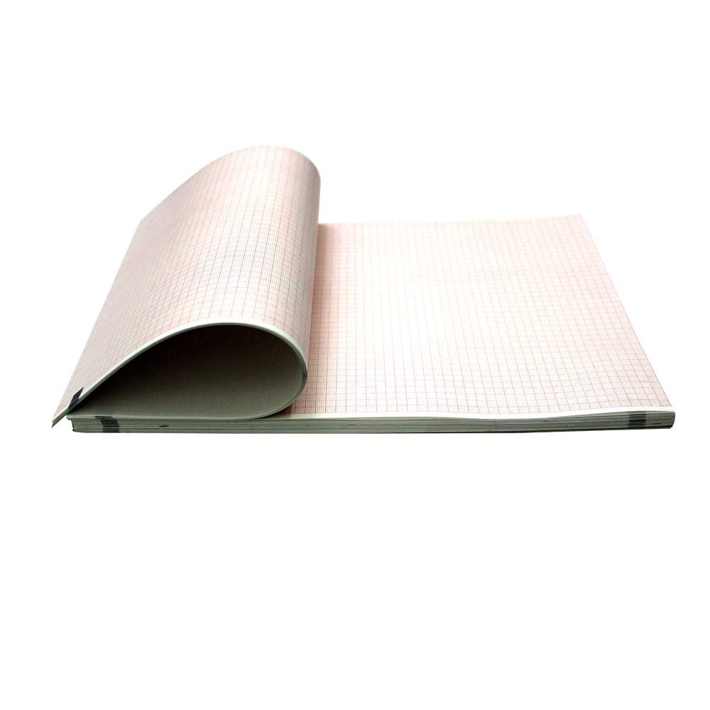 Realon 80mm*20 Meter BPL 6208 ECG Thermal Paper roll Cardiology Recording ECG Paper (Set of 10 Rolls)