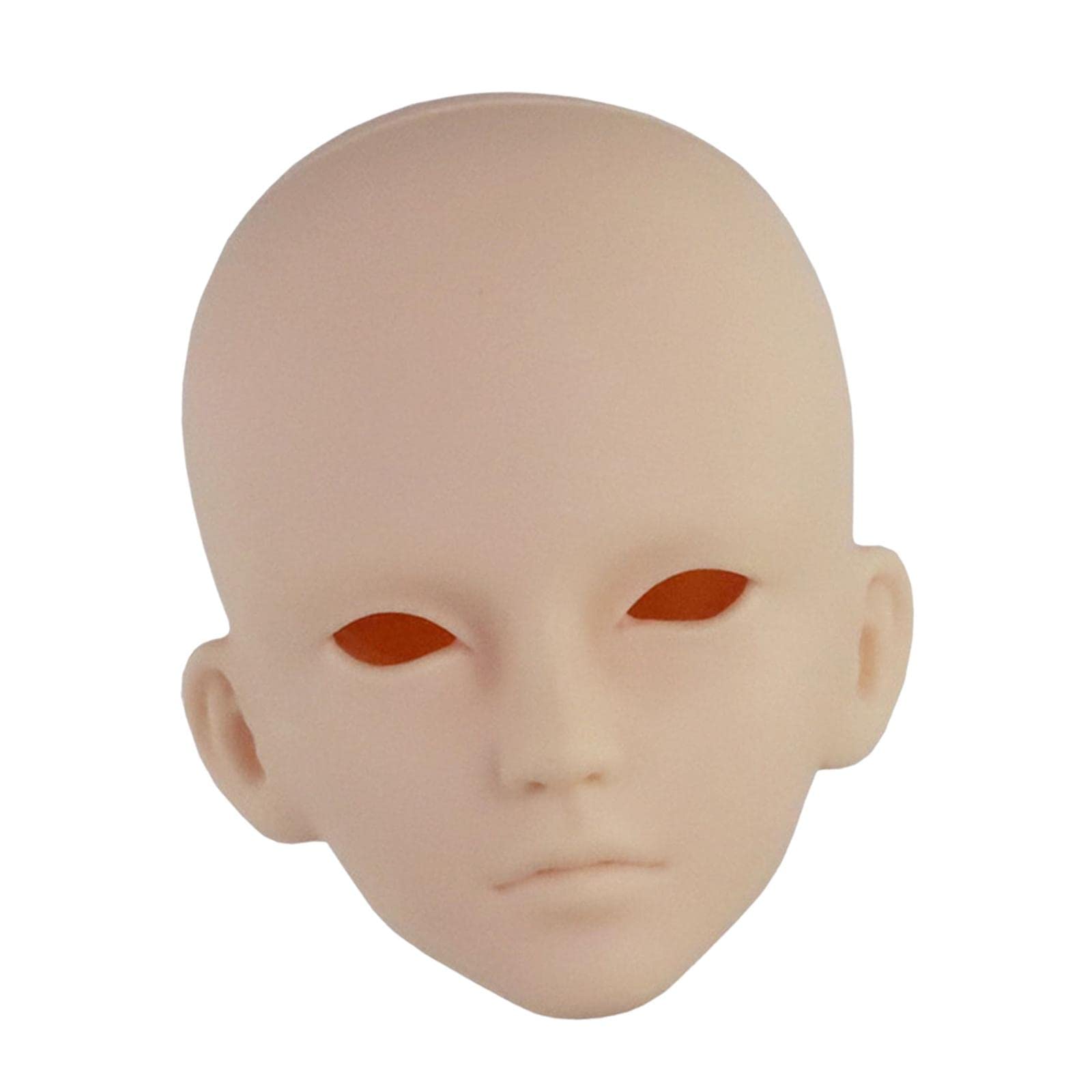 Amazon.co.jp: DeeRace 1/3 BJD 男性ドールヘッド 目なし 球体関節人形