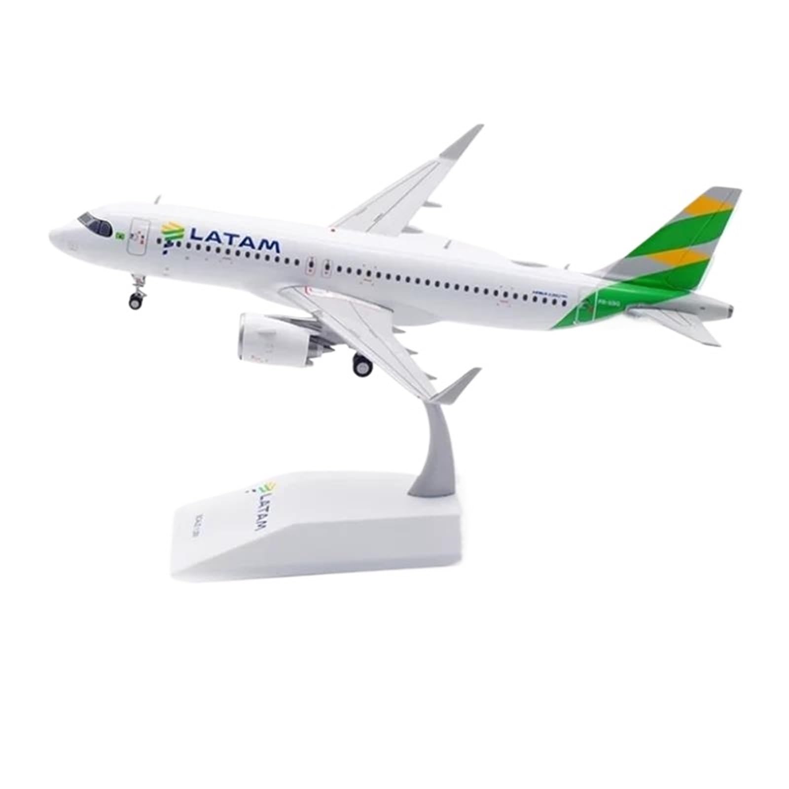 Repliki modeli samolotów Diecast Model samolotów w skali 1:200 dla linii lotniczych LATAM A320NEO PR-XBG Gotowy samolot dla dorosłych Kolekcje Miniaturowy model samolotu