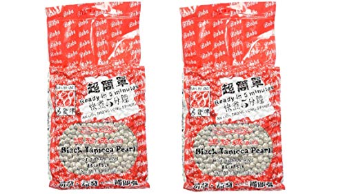 E-Fa Brand Premium Grade Black Tapioca Pearls (6.6 lb) [Bubble Tea] (2-Pack)