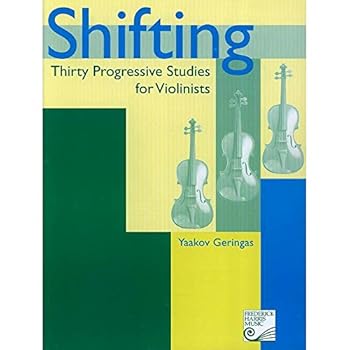 Unknown Binding Shifting: Thirty Progressive Studies for Violinists by Yaakov Geringas Book