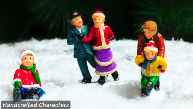 Amazon.com: MOMENTS IN TIME Set of 5 Hand-Painted Christmas