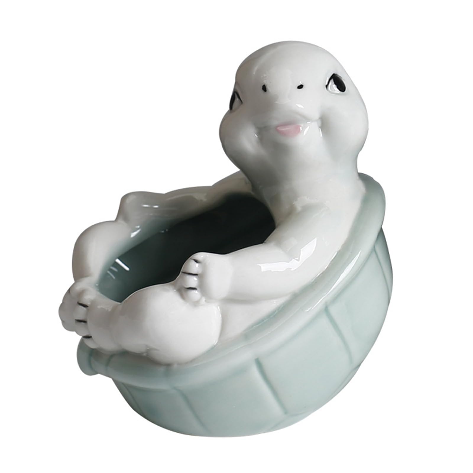 YWLUUOO Succulents Planter Pots Small Turtles Planting Flower Indoor Plant for Ceramic Turtles Planter