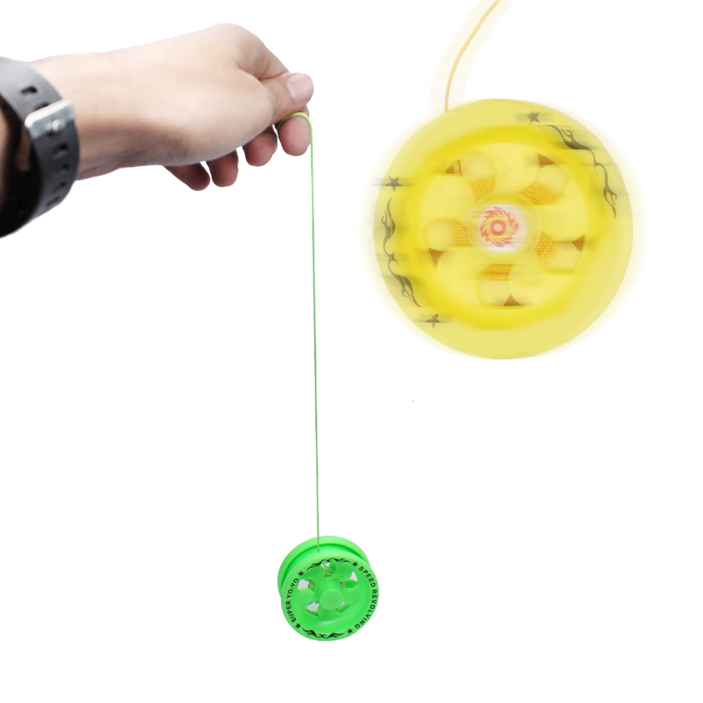 Majik Yoyo Speed Revolving Toy for Kids (Set of 2) Amazon.in Toys