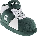 Comfy Feet Everything Comfy Michigan State Spartans Original Sneaker Slipper, Small,4-5 Women/3-4 Men,CFNCAA01