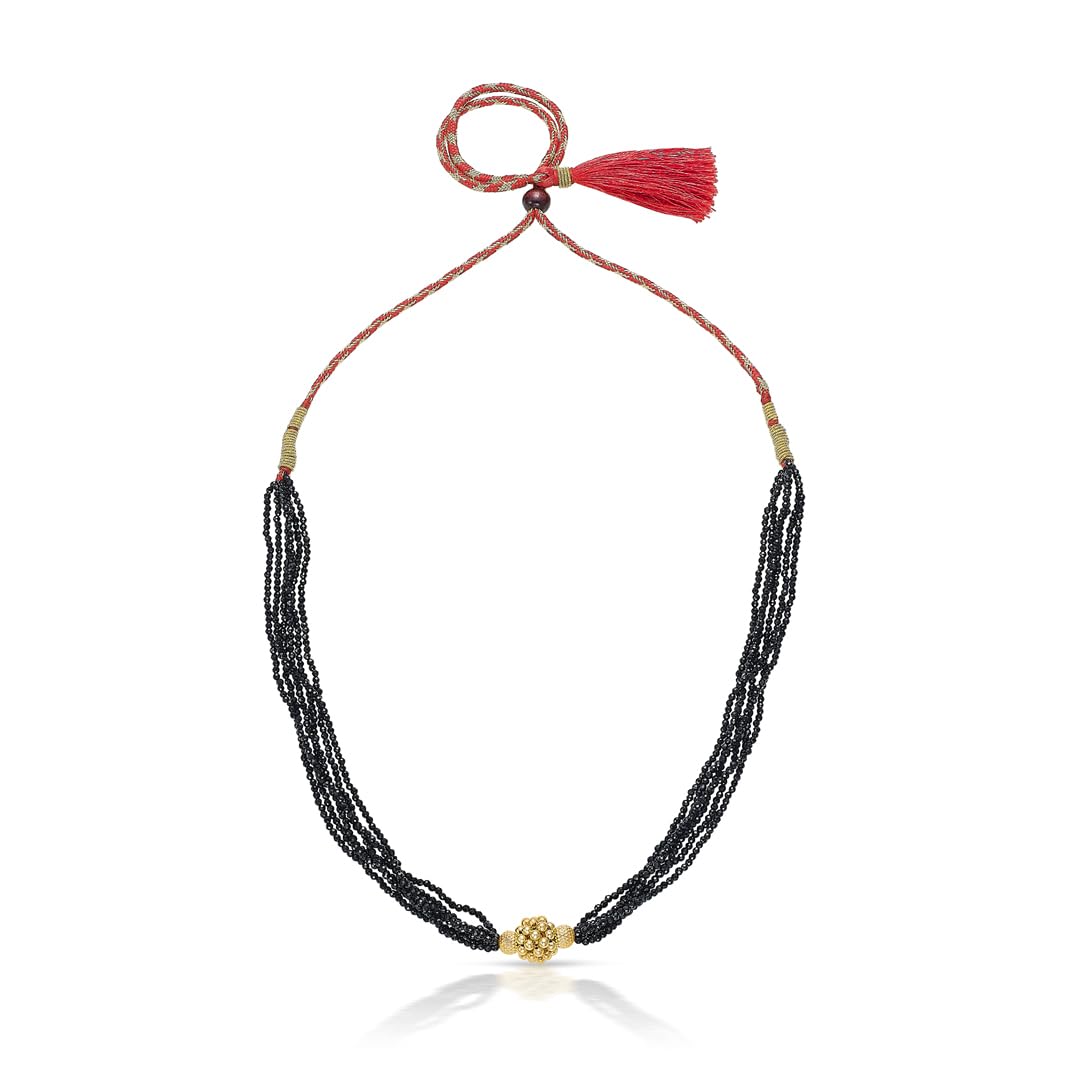 P.N.Gadgil Jewellers 42 Karat (916) BSI Hallmarked Yellow Gold Sankalp Thushi Necklace For Woman GNCKT115 (B0DDCPCG94) Amazon Price History, Amazon Price Tracker