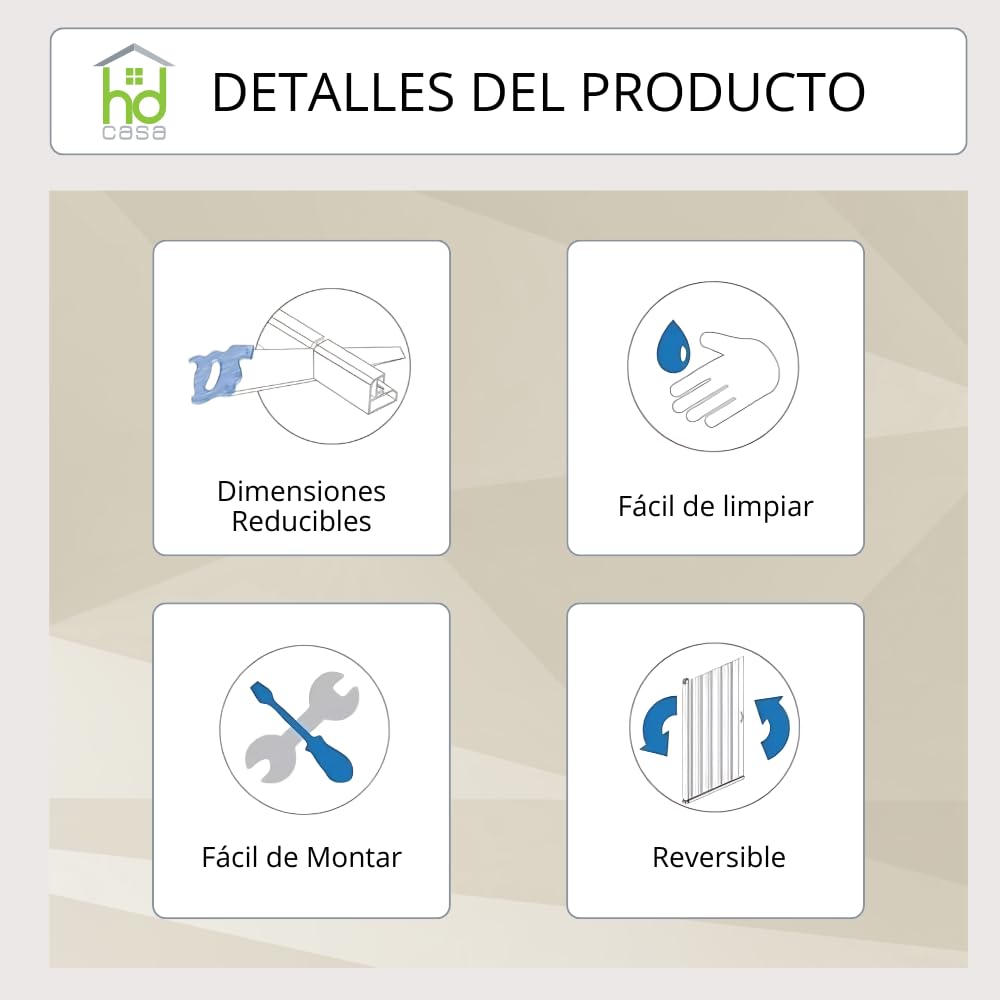 HD CASA Box Doccia a Soffietto in PVC Modello Paola, Anta Unica Reversibile Riducibile, Apertura Laterale con Profili Bianchi, Cabina Doccia Angolare Salvaspazio Made in Italy 70x70 x185h cm