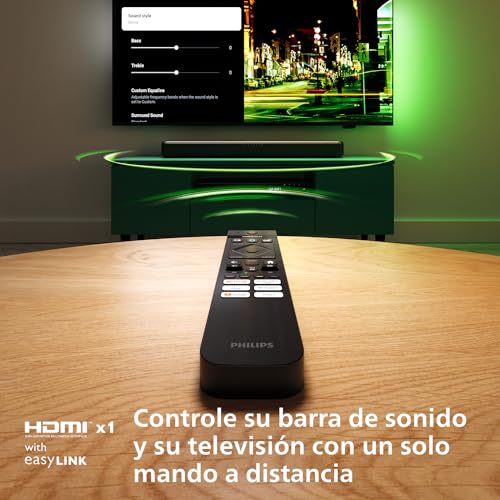Philips TAB5109 Barra de Sonido 2.0, 120W, Bluetooth - Imagen 8