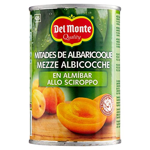 Del Monte Aprikosen Halbe Frucht gezuckert, Abtropfgewicht 240 g