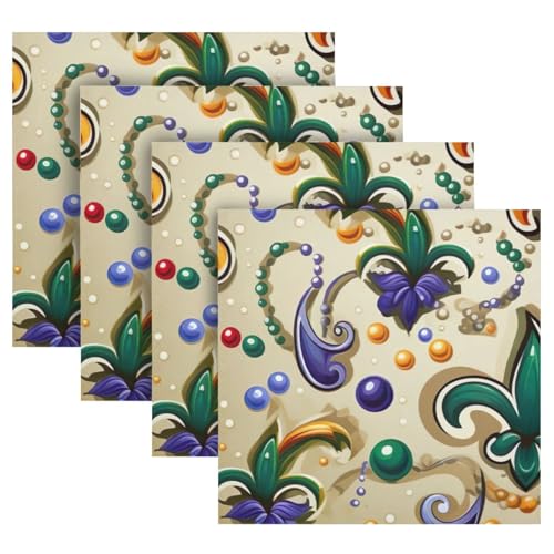 Servilletas de Tela Set 4 Reutilizables 20x20 pulg miniatura 5