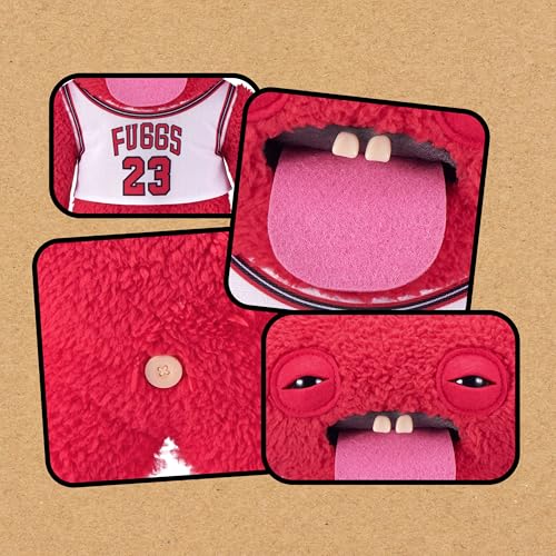 Fuggler Fugg Stars 23 cm Plüschtier (Chunky Mcdunky) von ZURU – Funny Ugly Monster Kuscheltier mit menschenähnlichen Zähnen… – Ansicht 6