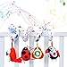 Hongjingda Autositz Spielzeug | Aktivitätsspirale für Kleinkinder | Rassel Kinderwagen Spielzeug | Musical Wrap Sensory Babys Kleinkinderspielzeug für Autokinderwagen