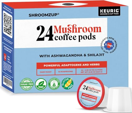 Shroomzup Mushroom Coffee K Cups
