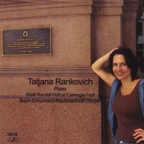 Weill Recital Hall at Carnegie Hall- Schumann: Kreisleriana Op. 16 / Bach: Toccata in C Minor / Chopin: Ballade in F minor, No. 4
