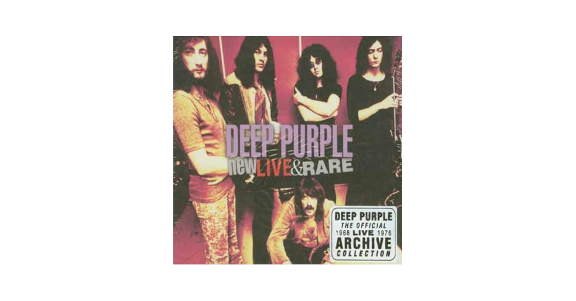 ☆新品☆DEEP PURPLE☆official live collection Deep Purple.Made In Japan.