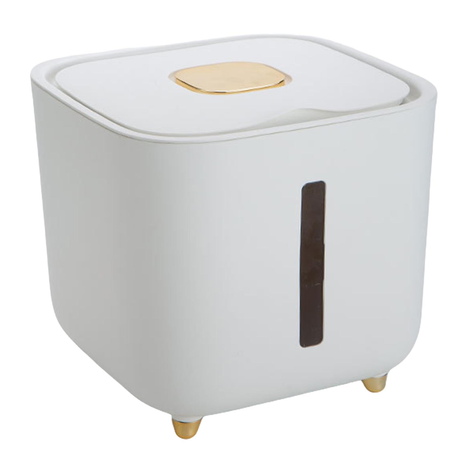 Contenitore Ermetico Per Riso E Cereali 10 Kg Con Tazza Dosatrice – Plastica Alimentare Per Dispensa E Cucina (Blu)