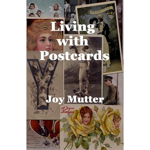 Living with Postcards Audiolibro Por Joy Mutter arte de portada