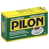 Pilon Decaffeinated Espresso Coffee, 10 Ounce (Pack of 12)