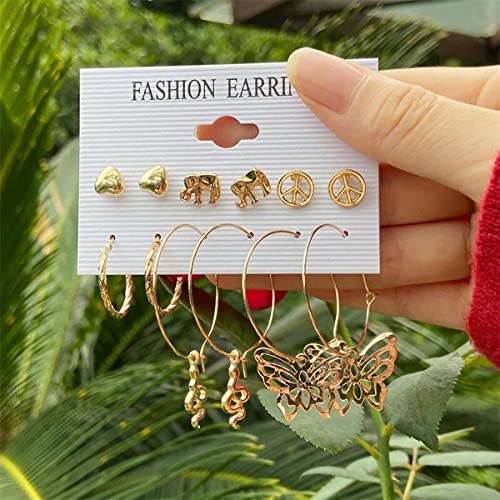 Gold-Plated Drop Earrings JG-PC-ERG-8669