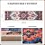BAOLIVE Non-Slip Stair Treads for Wooden Steps, Set of 4, 30"x8" Indoor Stair Runner, Reusable Rubber Backing Safety Stair Carpet Treads for Pets, Kids & Elders (Boho - 4Orange)