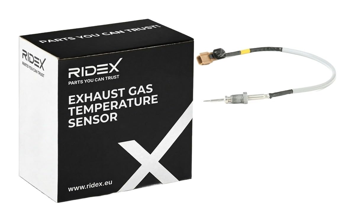RIDEX 3938E0009 Sensor temp. gas escape eléctrico Compatible con RENAULT MEGANE III Grandtour KZ0/1