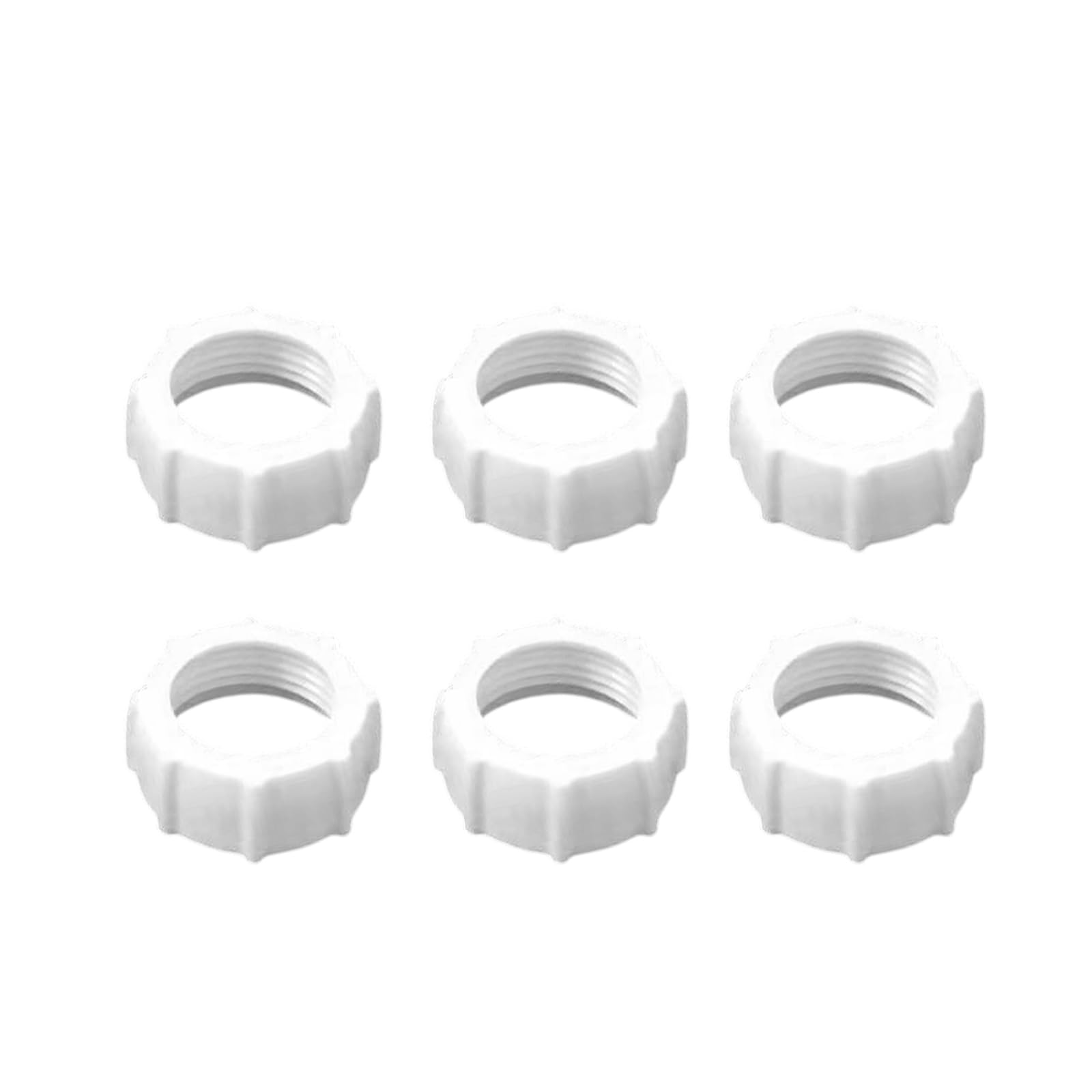 Yazhuq 6pcs Replacement Tightening Nut for 17mm Ball Head Joints in Vehicle Mounts Magnetic Holders and Wireless Chargers