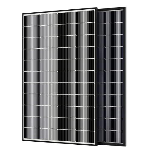 Xilanseek 200W Bifacial Solar Panel, 400W N-Type 16BB Monocrystalline Solar Panel Kit, 25% High...