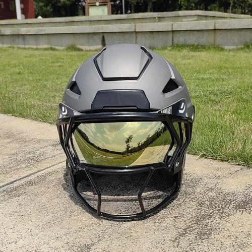 Image of Football Helmet Visor Anti-Fog Scratch Resistant Used for Axiom Helmets for Youth & Adult