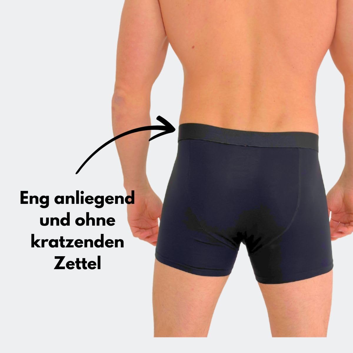 LINE ONE Boxershorts Herren Baumwolle (3/6er Pack) Unterhosen Herren, trocknergeeignet, weicher Hosenbund (Gr. S - 6XL)