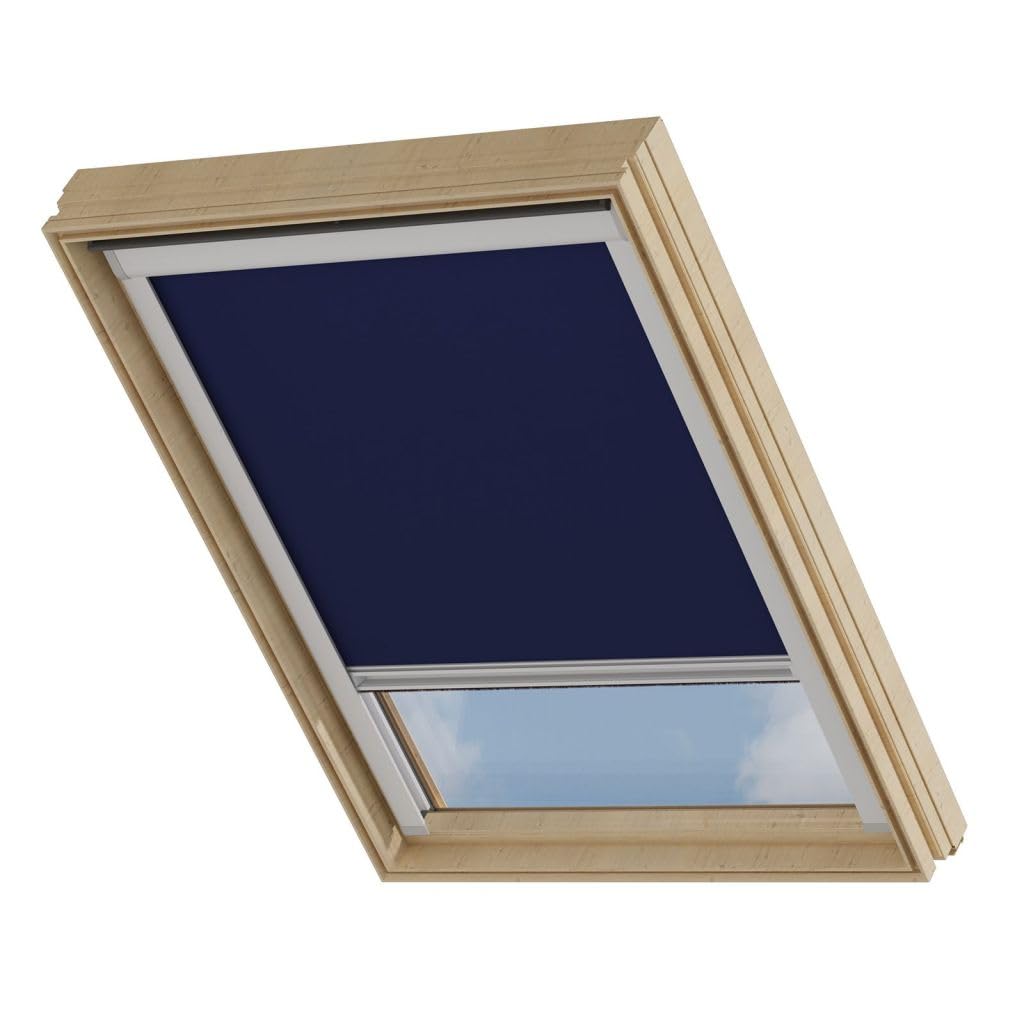 Cocoon Dachfenster Verdunkelung PK04 - Kompatibel mit VELUX - Dunkelblau