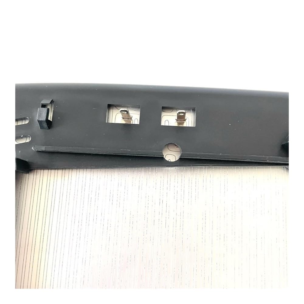 INFINAUTO Specchio retrovisore destro per auto con vetro di ricambio con piastra di supporto asferico riscaldato bianco per Volvo C30 C70 S40 S60 V50 10-13 per Volvo S80 06-16 per Volvo V40