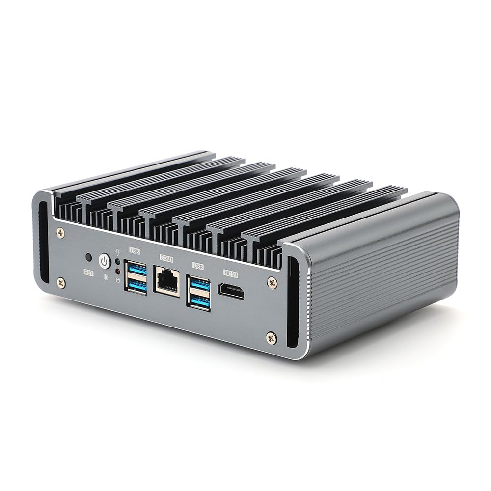 Firewall Hardware, PFSense, Mikrotik, OPNsense, VPN, Network Security Appliance, Router PC, I3 8130U, RS36, 6 x I211 Gigabit Nics, 4 x USB3.0, COM, HDMI, Fanless, 0 RAM, 0 Storage, Barebone No System