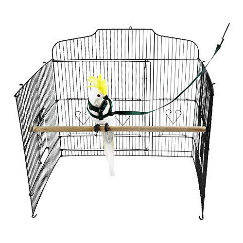 ASOCEA Verstelbare papegaai vogel harnas riem anti-beet vliegende training touw huisdier outdoor tractie fit Budgerigar… - Image 7