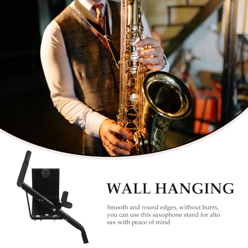 Support de saxophone alto mural pour éviter les chutes et ranger sans encombre