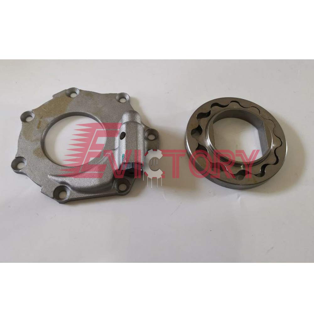 Para yanmar 4TN82 4TN82L Kit de reconstrucción de reconstrucción de junta de pistón anillo guía de válvula + bomba de agua + bomba de aceite