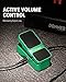 Donner Volume Pedal, Viper 2 in 1 Passive Volume Expression Pedal, Guitar Volume Pedal Pure Analog EXP Pedal