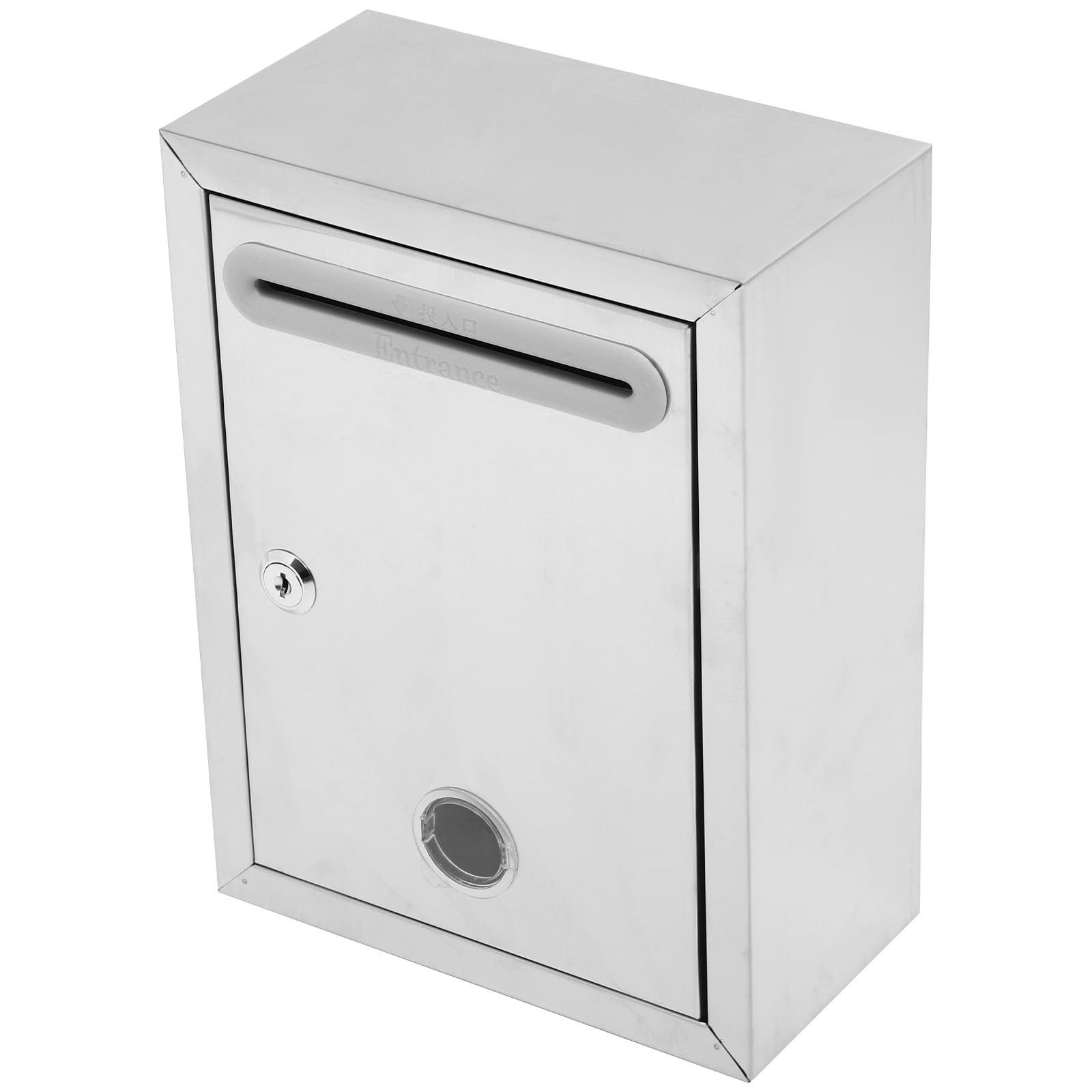 Boîte aux lettres en acier inoxydable pour sécuriser le courrier extérieur