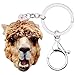 DdA8yonH Porte Clef Pérou Alpaga Acrylique Porte-clés Porte-clés Animaux Mignon Jewelryfor Filles Femmes Voiture Charms Pendentif Porte-Monnaie Sacs