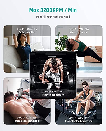 Mebak-3-Pistola-de-Masaje-Masajeador-Muscular-Electrico-de-Mano-Atleta-Cuello-Espalda-Alivio-del-Dolor-Corporal-Pistola-de-Masaje-Silenciosa-Tejido-Profundo-con-Pantalla-LCD-7-Cabeza-5-Velocidad
