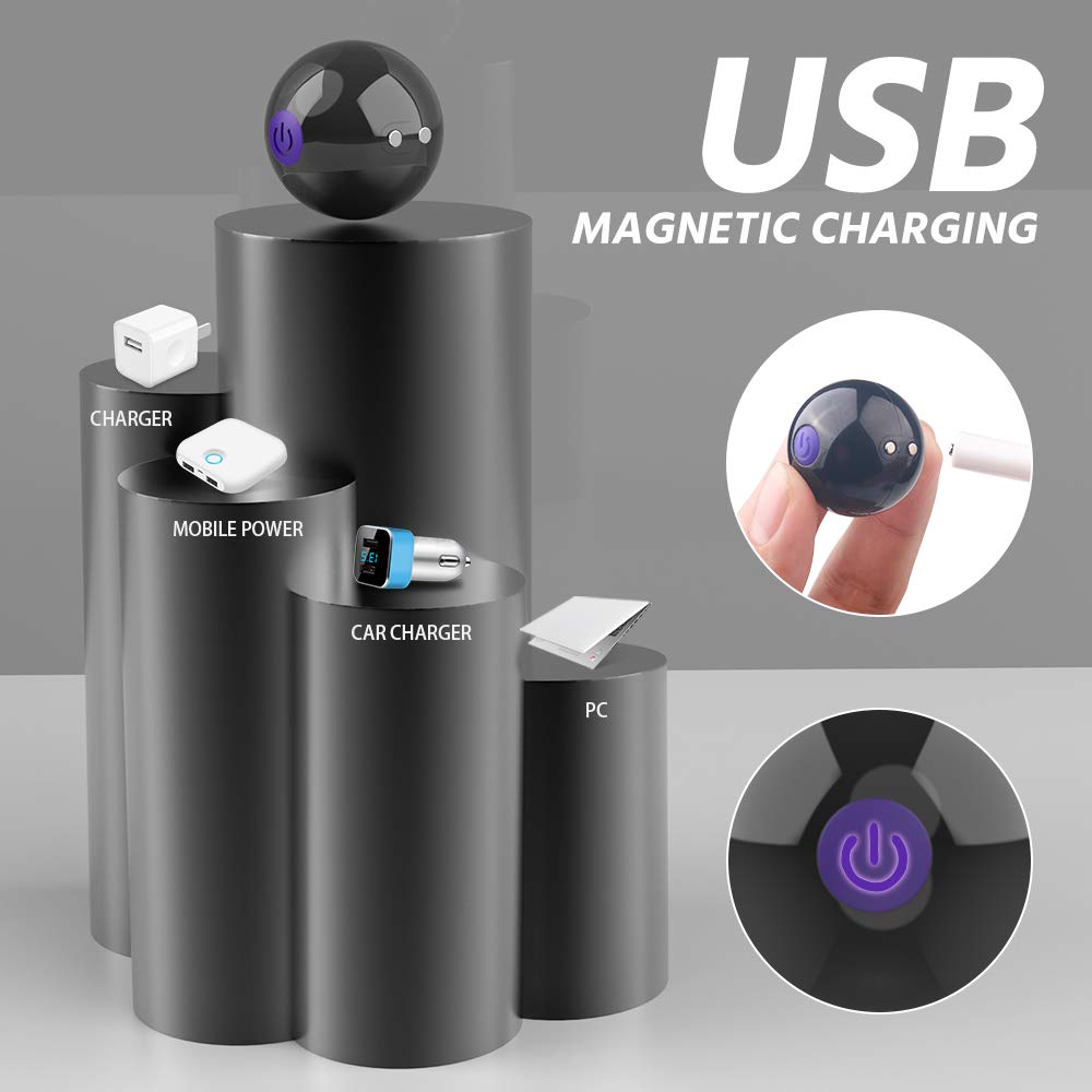 Silicone Vibratori Kegel Ball 2 in 1 Palline Per il Pelvico Palline, 9 Modalità di Vibratore Massaggio,USB Ricaricabile, para Controllo della Vescica ed Esercizi del Pavimento Pelvico per Donna,Viola