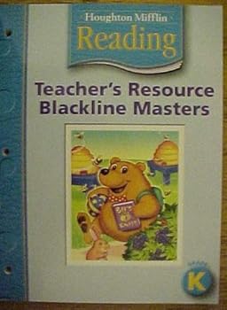 Paperback Houghton Mifflin Reading: Teacher's Resource, Blackline Masters Grade K Book