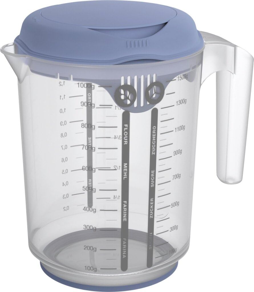 Brocca graduata Fresh 1,5L - Pichet mesureur en plastique transparent