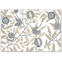 SIGNWIN Wall Mural Flower Pattern Removable Self-Adhesive Wallpaper Wall Decoration for Bedroom Living Room - 66x96 inches